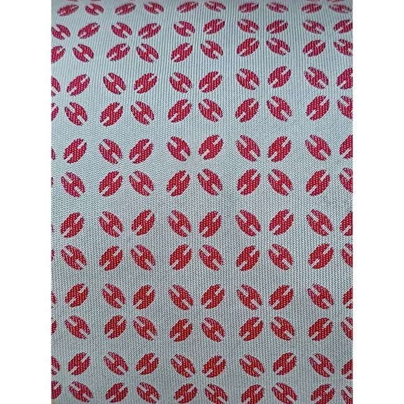 HERMÈS Ivory Monogrammed H Silk Tie FRANCE 61”/ 3.6 EC